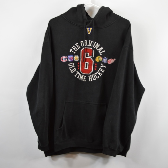 original six hockey sweatshirt